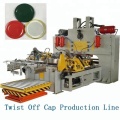 Glass Jar Twist Off Lug Cap Production Line