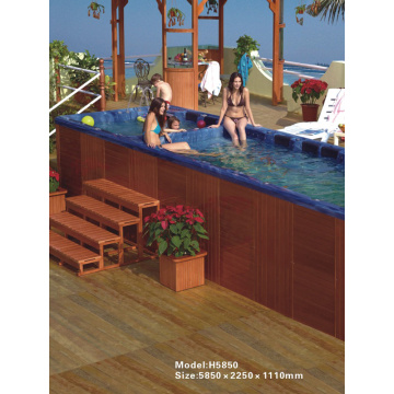 Modern Design Outdoor Massage Freeststanding Bathtub