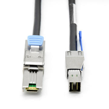 Mini SAS SFF 8644 to SFF 8088 Hybrid Cable for SAS3.0 6Gbps