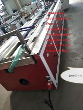 JWELL PVC Co-extrusion Window Profile Extrusion Line