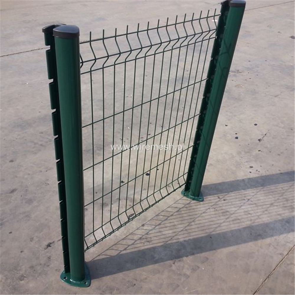 Outdoor Galvanized PVC Coated Panel Welded Fence