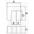 U-förmiger weicher Magnetpulvertransformatorkern