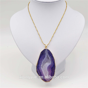 2015 New Fashion Natural Gemstones Jewelry Necklace