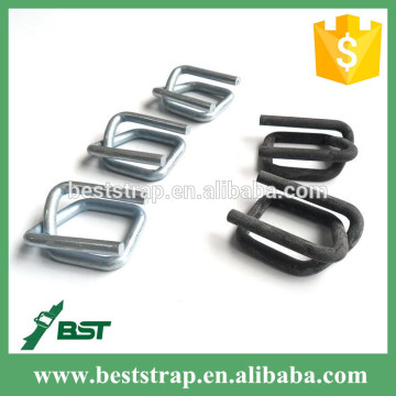 BST 50mm PET PP strapping use good quality steel material made coated zinc wire buckles