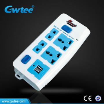 Universal extension USB wall socket FXD-359A