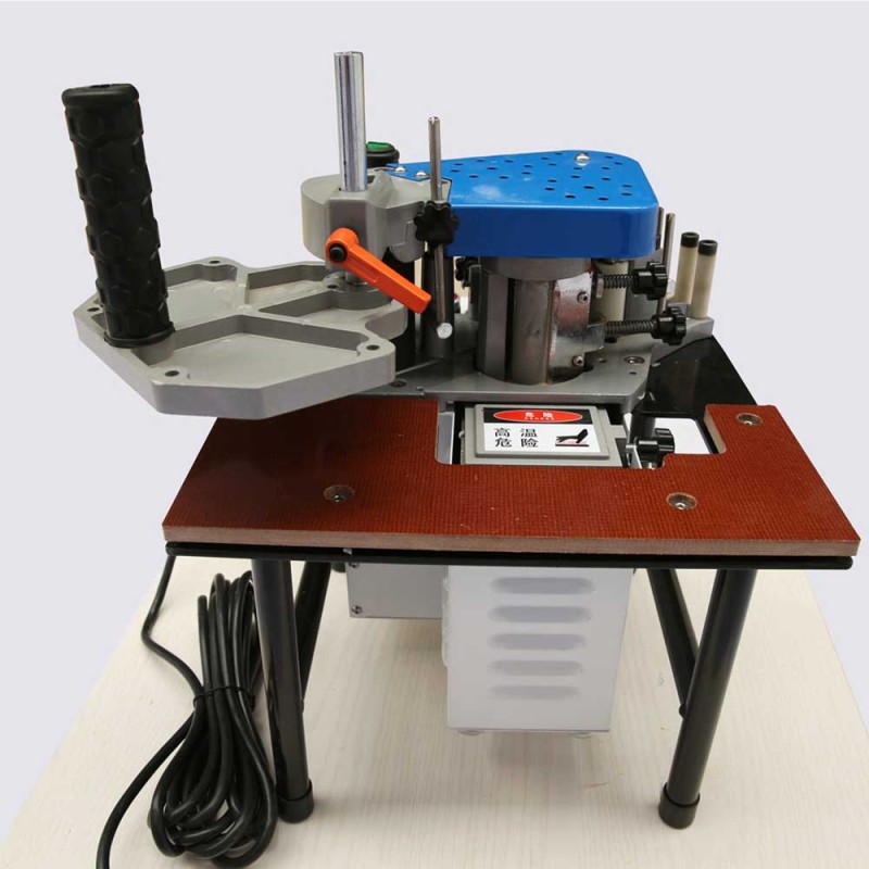 Portable Mini PVC Curve Woodworking Edge Strapping Machine