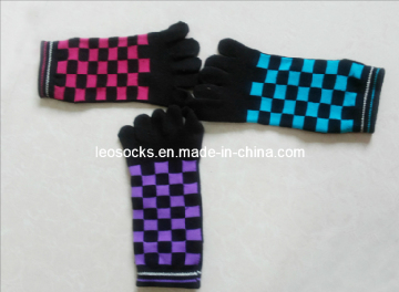 Lady Five Toe Cotton Socks