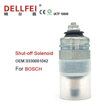 Solenoide de apagado de combustible de 12V 0330001042 para Bosch