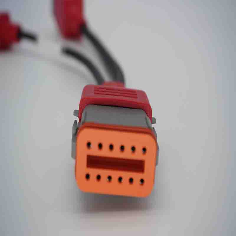 ABS 12P OBDII-16P 320mm cable