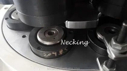 Tinplate can Necker Flanger Can Machine