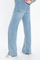 Jeans de ajuste delgado azul claro