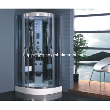 European design hydro shower cabin with glass door