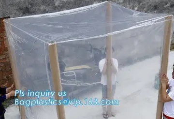 Perforated Rolling Bag Pallet Cover Cargo Cover Film Machine Cover Plastic Storage Bag Agricultural Supplies Carton Liner