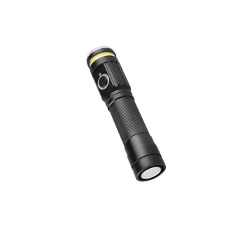 Power Bank with 2-in-1 High-Power Small Torch Light: Rechargeable Flashlights and Torches for Outdoor Use