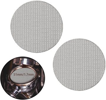1.7mm Thick 150um 316 Stainless Steel Puck Screen
