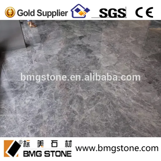 BMG STONE China beautiful silver ermine marble tile for floor