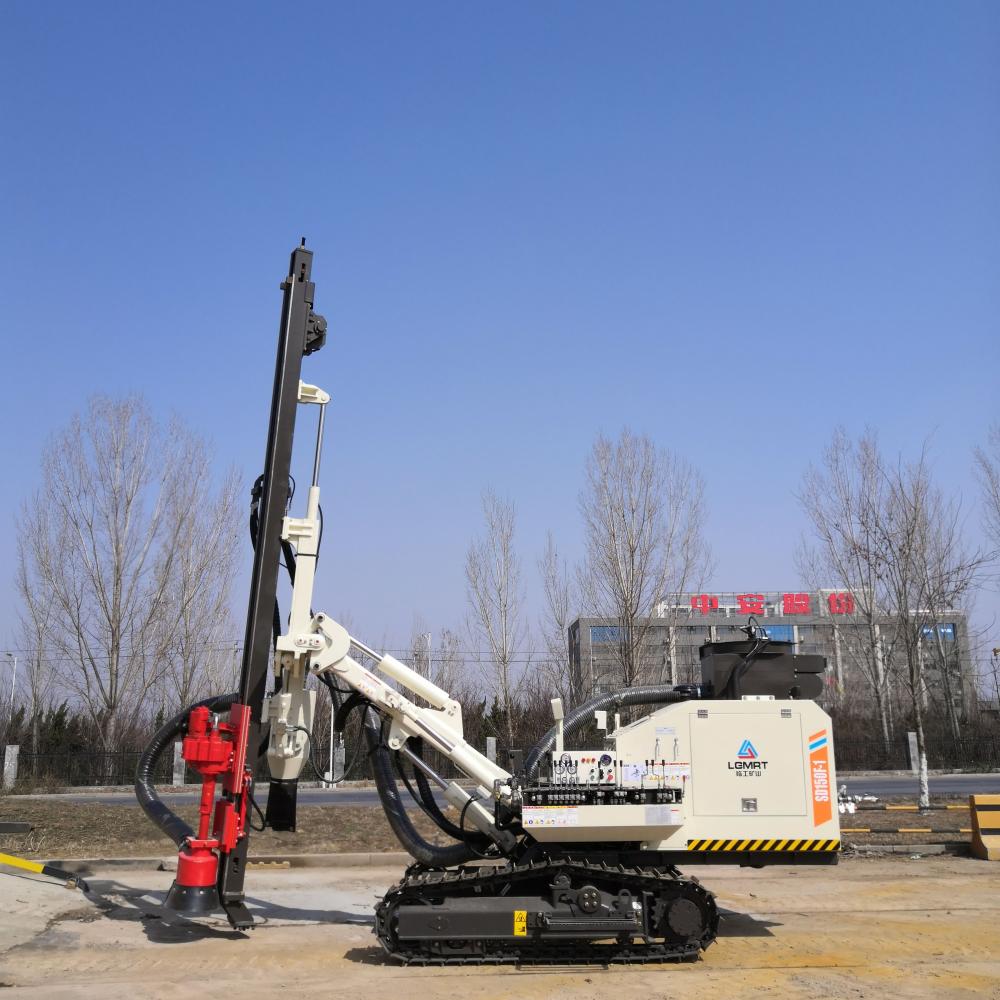 Mobile separated drill rig