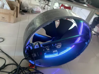 Factory Supply 80cm LED Big Fan Light DMX Stage Lighting