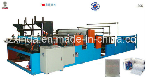 Slitting&Rewinding Type Household Towel Machine