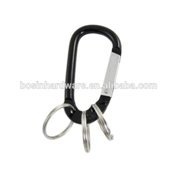 Fashion High Quality Metal Carabiner Keychain With Holes