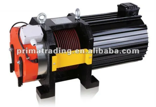 PERMAGNET MAGNET SYNCHRONOUS GEARLESS TRACTION MACHINE 240-L(630-1250kg)