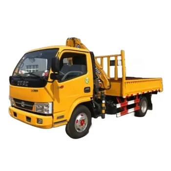 Factory Low Price 3.2 Ton Truck Crane Folding Arm Manipulator Truck Mounted Crane for Sale