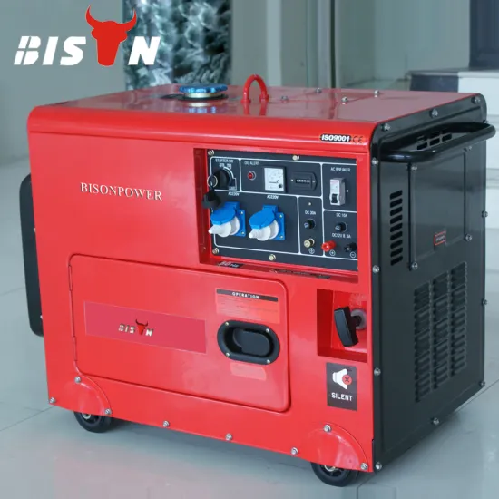 BISON China Zhejiang 6kva 7kw Generator Electric Dynamo Price List