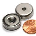 Small Neodymium Round Base Magnet w/ 23 Lbs. Pulling Force, Dia 0.79" Neodymium Cup Magnet