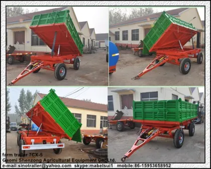tractor farm trailer
