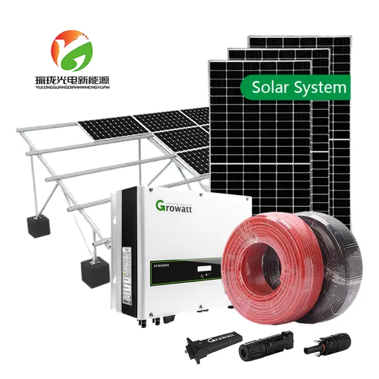 On Grid Solar Power System 3kW with Customized Steel Battery