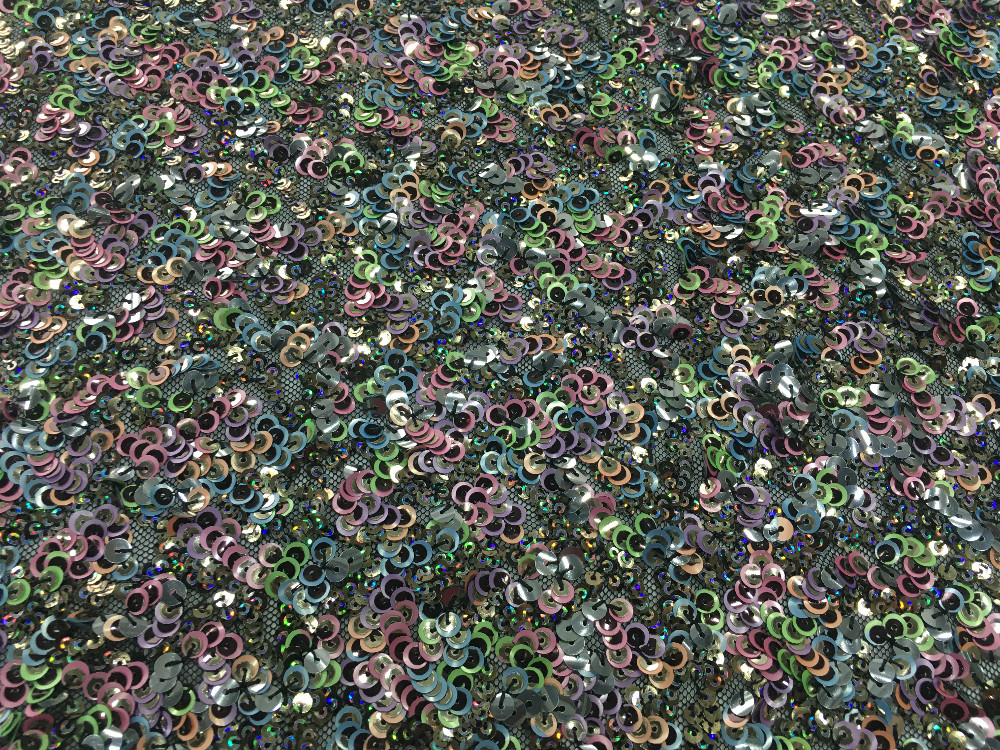 Sequin Embroidery Fabric