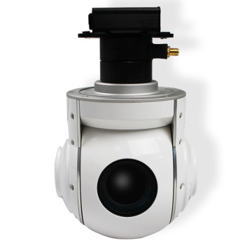 gimbal camera for drone 30x optical zoom 2axis for vtol fixed wing light weight for rescue inspection