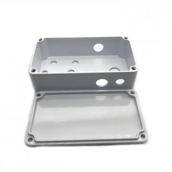 6061 LED power box square anodized aluminum enclosure
