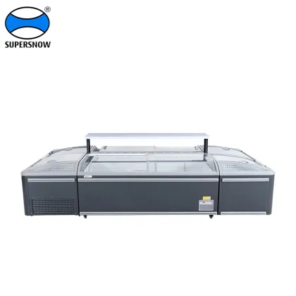 Supersnow Frozen freezer supermarket island freezer