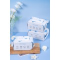 Toallitas húmedas biodegradables para bebés biodegradables de Viscose de algodón