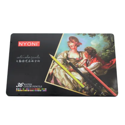 Watercolor Pencils Iron box Colored Pencil 24/36/48/72/100 Colored Oil Pencils Professional Pencils For Drawing School Supplies