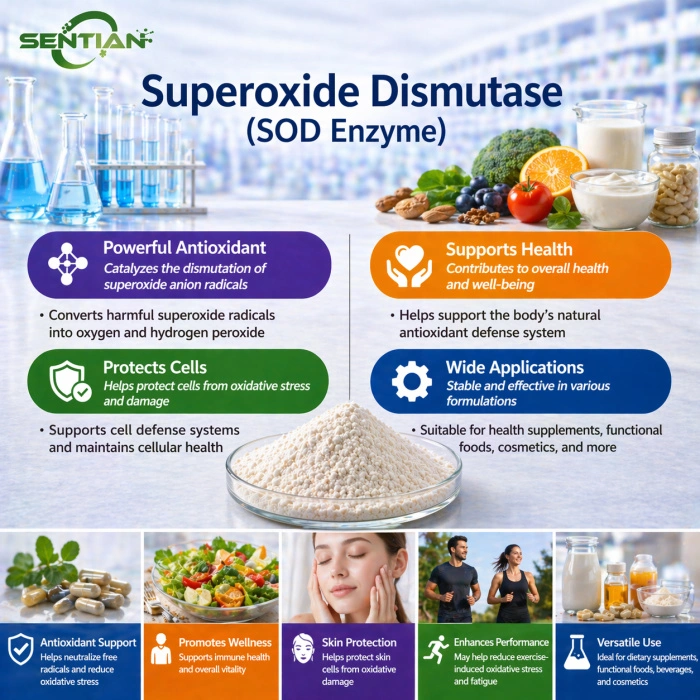 Superoxide Dismutase (SOD Enzyme) China Manufacturers Suppliers Factory ...