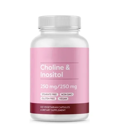 Custom OEM Choline Inositol Supplement Capsules Boost Fat Metabolism & Cognitive Function
