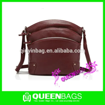 Multifunctional women bag genuine leather for wholesales