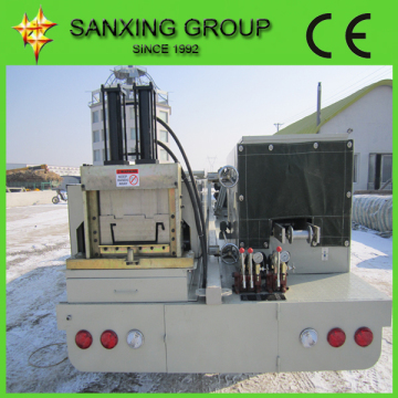 Sanxing K Q span 600-305 hydraulic system forming machine/roofing sheet bending machine