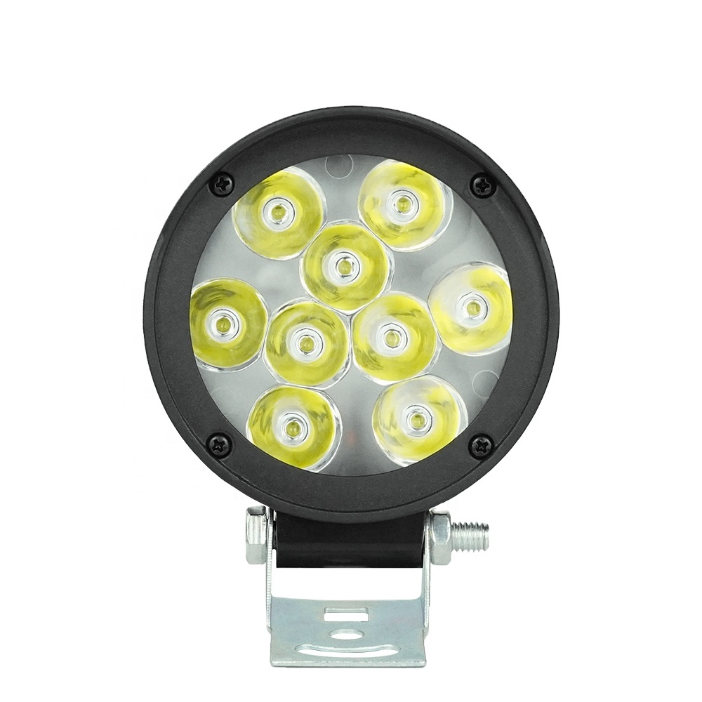 9 Led Round Led Motorcycle Lights
