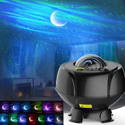 Night Sky Light Projector: Aurora Star Lights with Remote Control
