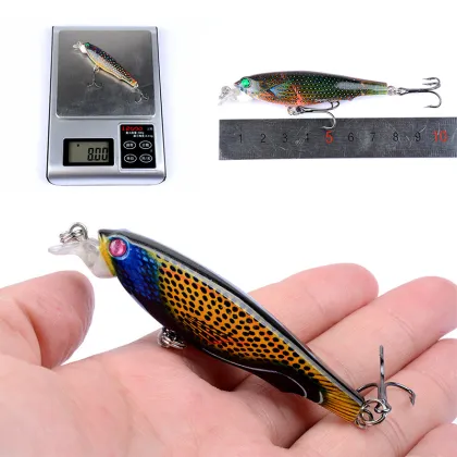 7.5CM 8G Bionic Painted Mino Fishing Lure for Tilapia