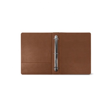A4 Conference Folder - Faux Leather Ring Binder at a Good Price