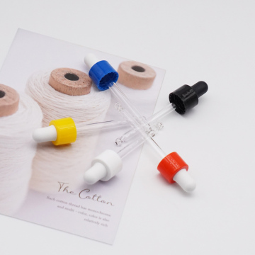 Plastic Screw Dropper Caps For Glass Bottles