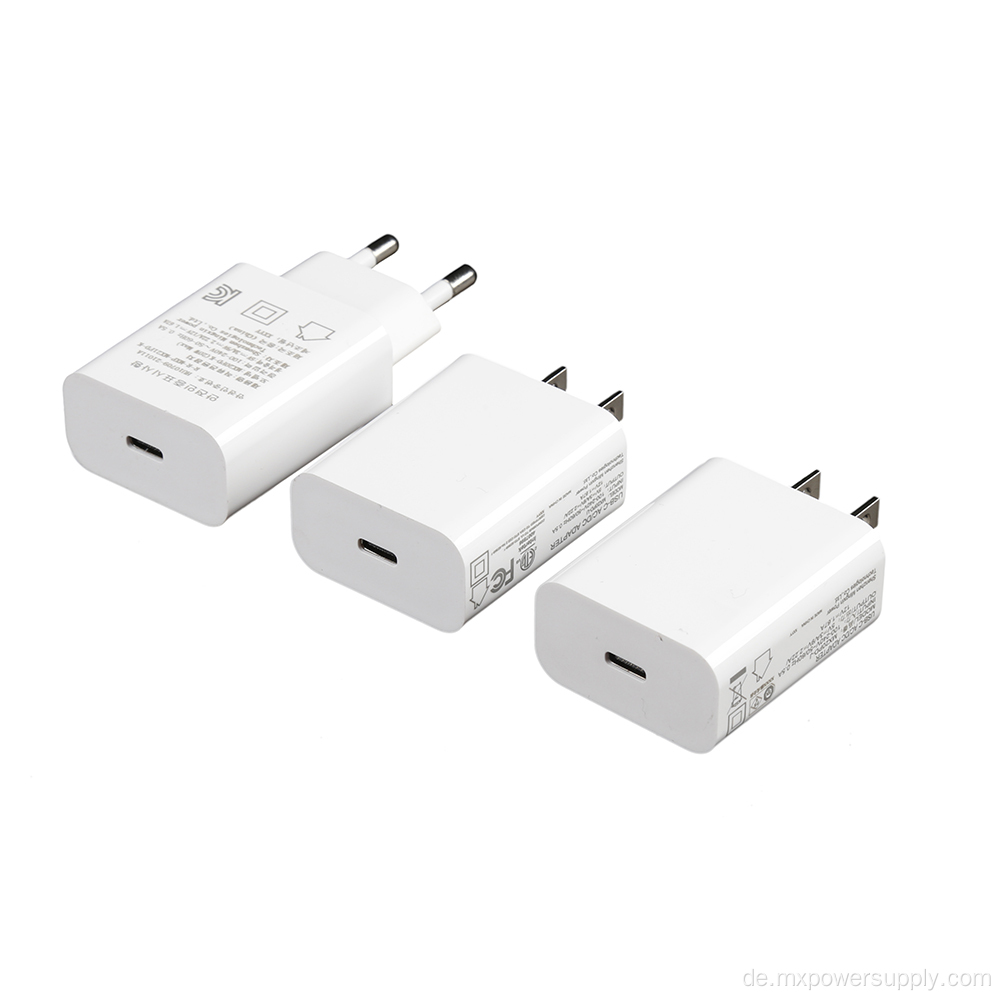 USB C Ladegerät 20W PD Fast Ladegerät ETL