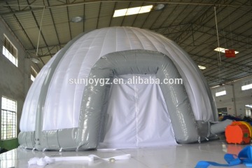 White Air-Sealed inflatable igloo tent,igloo inflatable