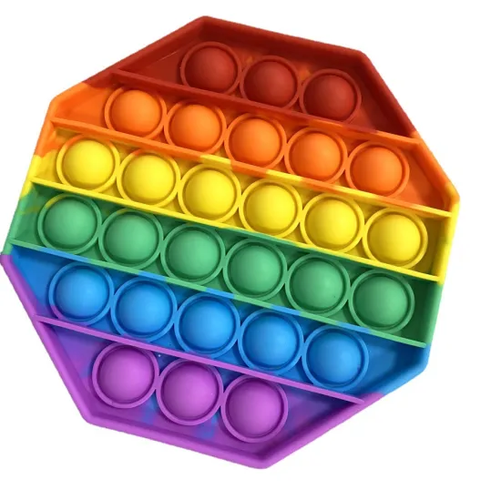 Unisex Sensory Squeeze Toy Pack: Pop Fidgets, Poppets, and Stocking Stuffers for Kids