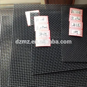 Stainless steel bullet proof screening mesh