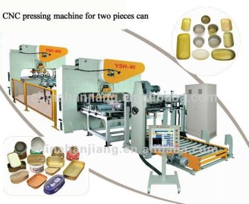 Automatic CNC pressing canning machine for tin two piece can making